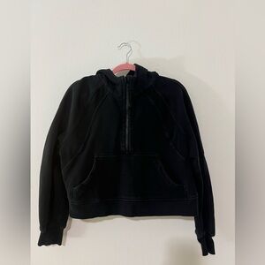 Lululemon Black Half-Zip Hoodie